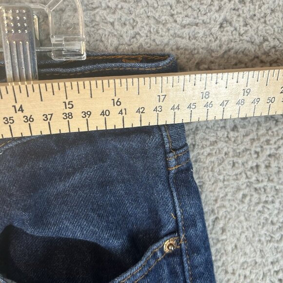 Vintage Levi’s 501 Straight Leg Button-fly Denim Jeans Size 33x30 Made In USA - Picture 5 of 8